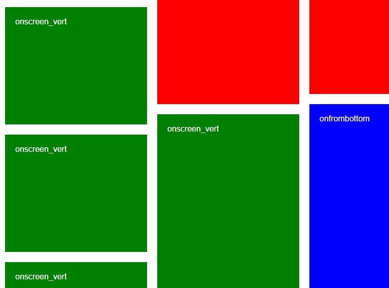 jQuery scrolltracker